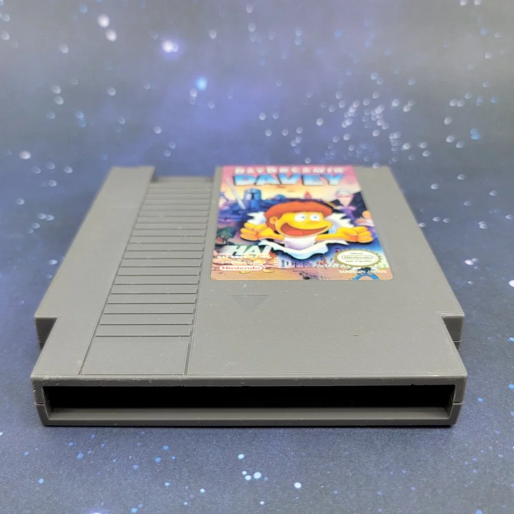 DayDreamin' Davey Nintendo NES HAL America Authentic Video Game Cartridge Tested